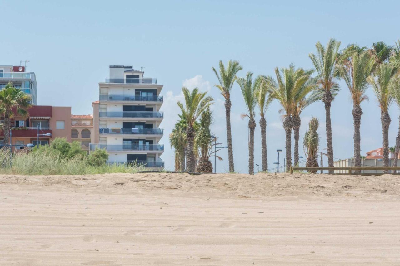 Апартаменти Atico Aqua Peniscola, 1ª Linea De Playa, Parking Y Piscina Екстер'єр фото