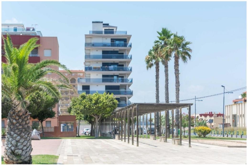 Апартаменти Atico Aqua Peniscola, 1ª Linea De Playa, Parking Y Piscina Екстер'єр фото
