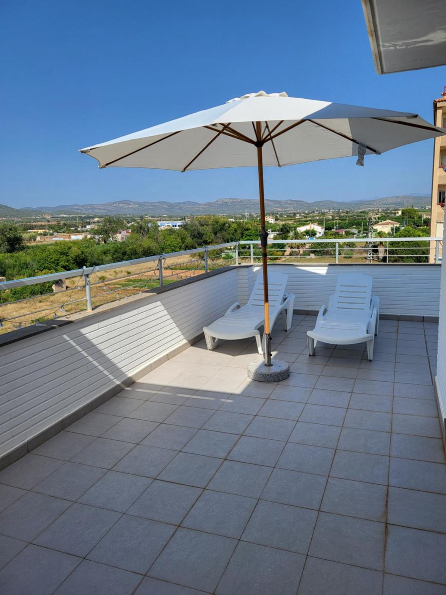 Апартаменти Atico Aqua Peniscola, 1ª Linea De Playa, Parking Y Piscina Екстер'єр фото